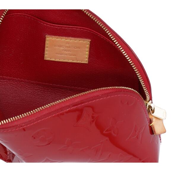 Louis Vuitton Pochette Cosmetic Bag Monogram Vernis Pouch M91496 Pomme d'Amour - Picture 7 of 7
